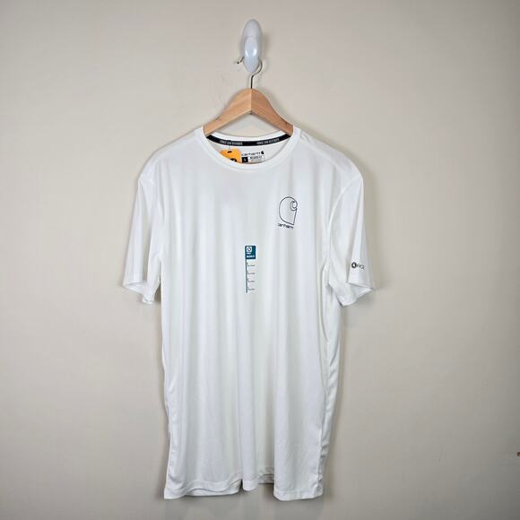 Carhartt Other - Carhartt Force Sun Defender Lightweight Short-Sleeve T-Shirt Size L White
